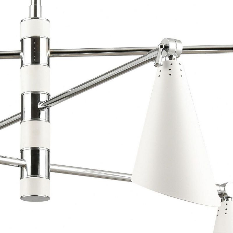Elk Home Luca 6 - Light Chandelier in  Polished Chrome