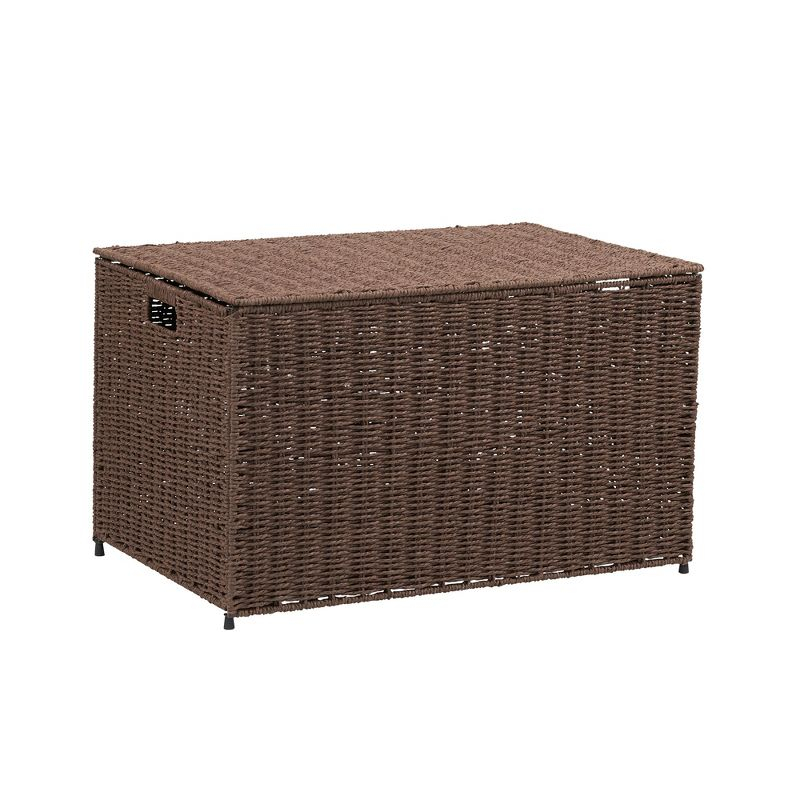 Large Woven Sturge Chest | Paper Rope | Coffee