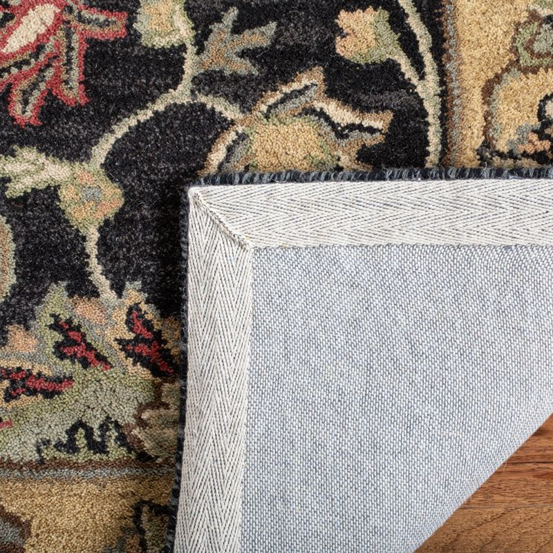Heritage HG343 Hand Tufted Area Rug - Charcoal/Gold - 4'x6' - Safavieh.