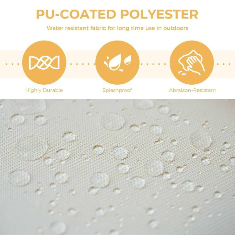 GRANDPATIO 7-Piece Wicker Patio Furniture Set