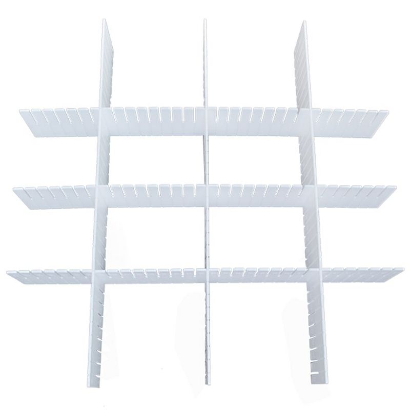 The Lakeside Collection 6-Pc. Adjustable Drawer Dividers Set - Large