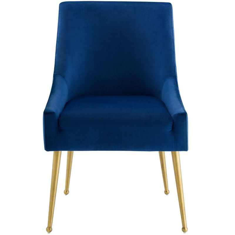 Discern Performance Velvet Dining Chair with Brushed Gold Legs - Modway