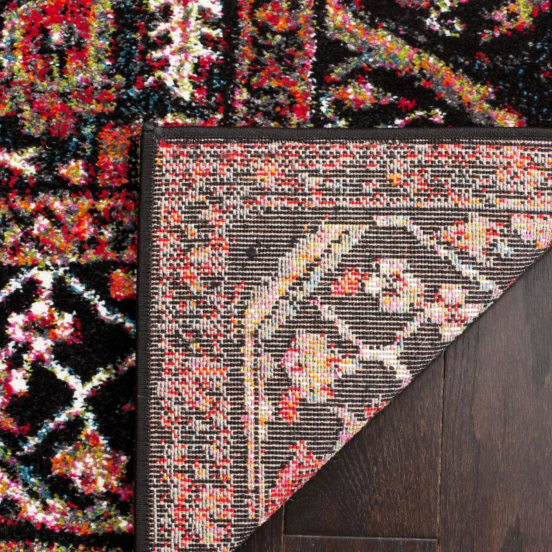 Vintage Hamadan VTH215 Power Loomed Area Rug - Red/Multi - 9'x9' - Safavieh.