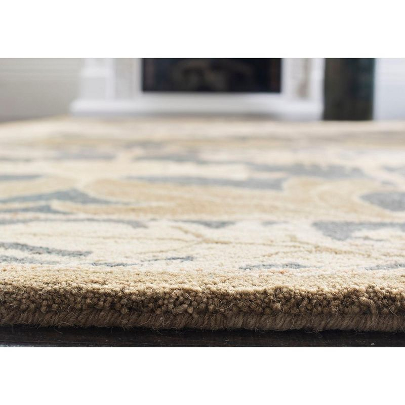 Anatolia AN541 Hand Tufted Indoor Accent Rug - Navy/Sage - 3'x5' - Safavieh