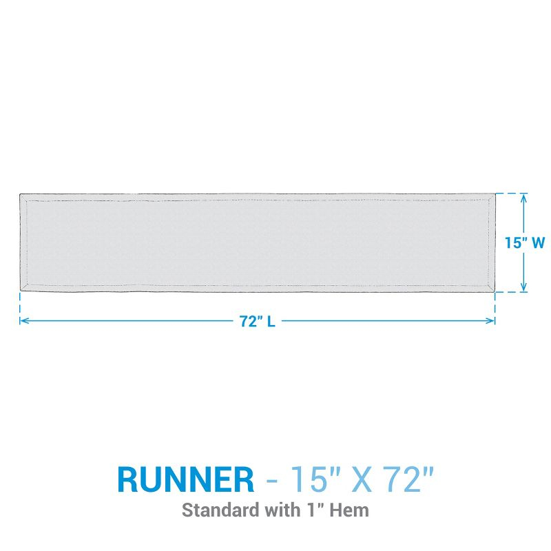 Split-P Classic Stripe Table Runner 15'' x 72''