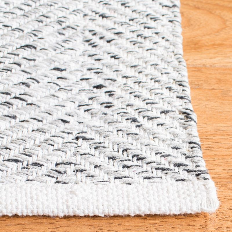 Nantucket NAN144 Hand Loomed Area Rug - Charcoal - 8'9"x11'9" - Safavieh.