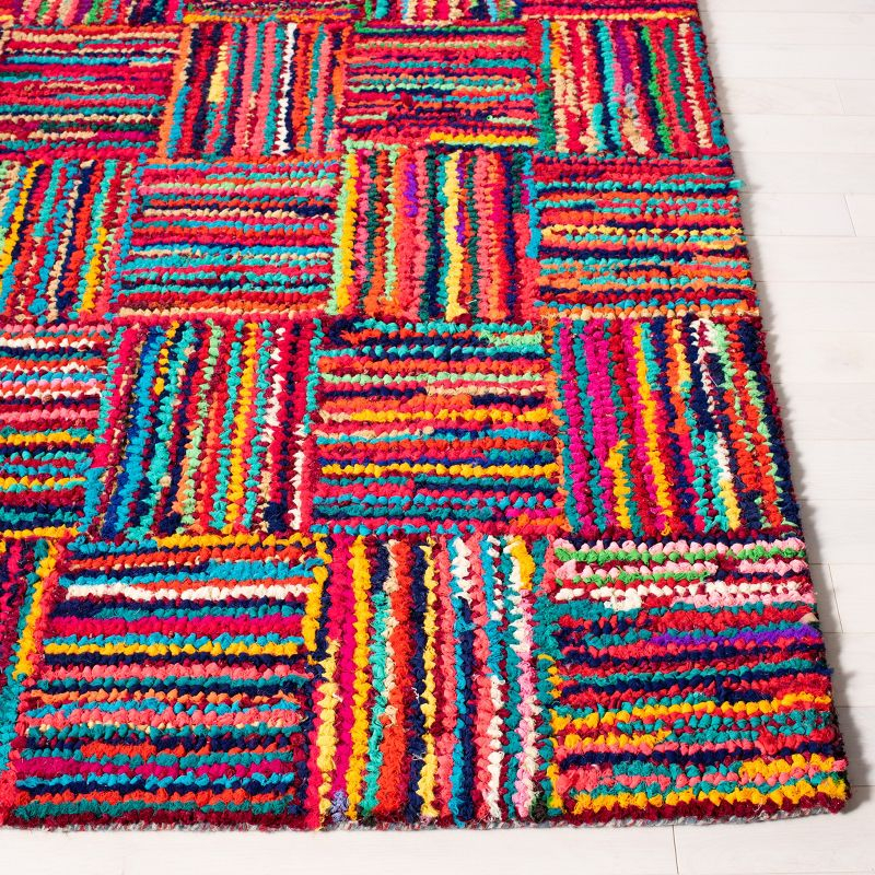 Nantucket NAN318 Hand Tufted Indoor Area Rug - Multi - 4'x6' - Safavieh
