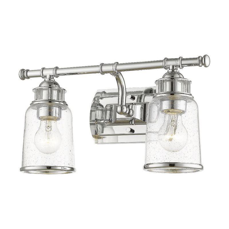 Livex Lighting Lawrenceville 2 - Light Vanity in  Polished Chrome