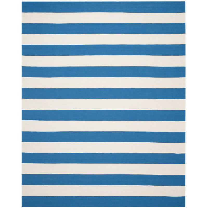 Montauk MTK712 Hand Woven Indoor Area Rug - Blue/Ivory - 8'x10' - Safavieh