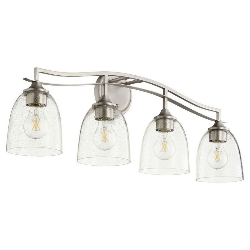 Quorum Lighting Jardin 4-Light Satin Nickel Ceiling Fan