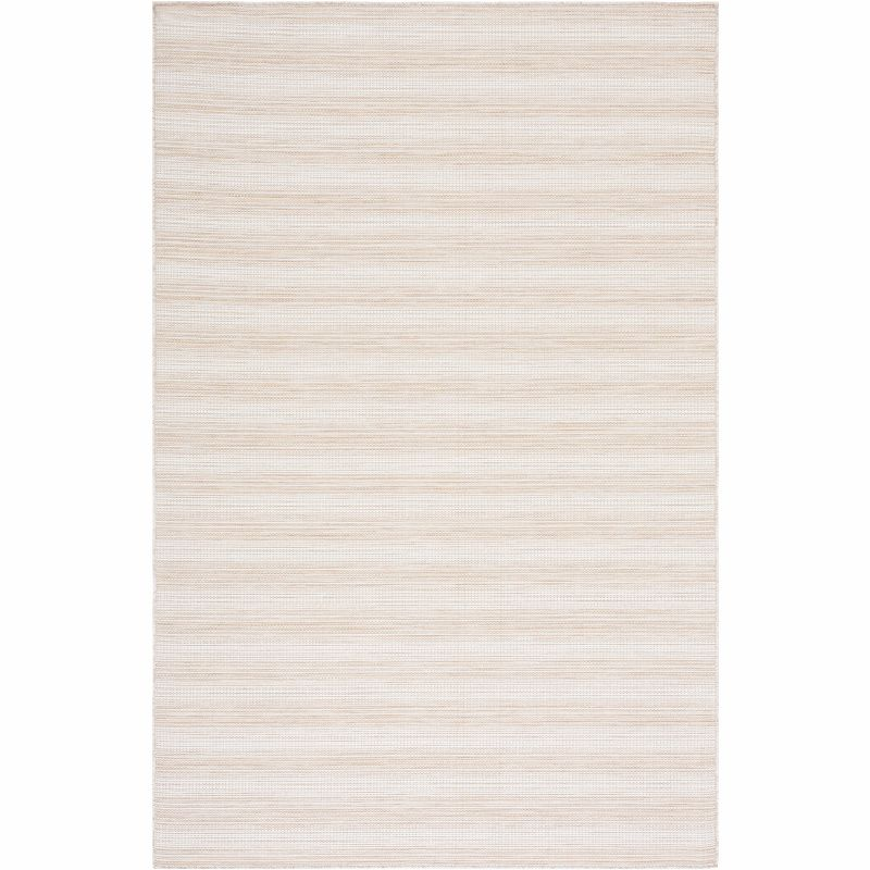 Hampton HTN231 Power Loomed Indoor/Outdoor Area Rug - Natural - 5'1"x7'6" - Safavieh.