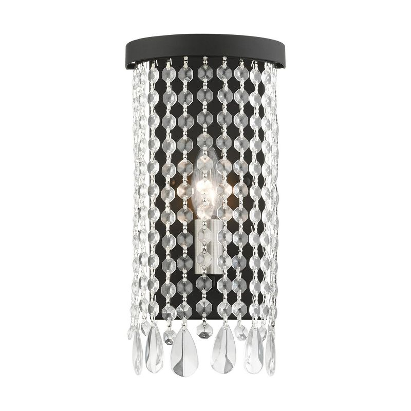 Livex Lighting Elizabeth 1 - Light Wall Light in  Black