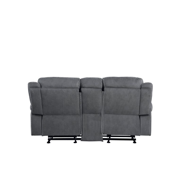 Acme Furniture 78" Zubaida Sofa Two Tone Gray Velvet