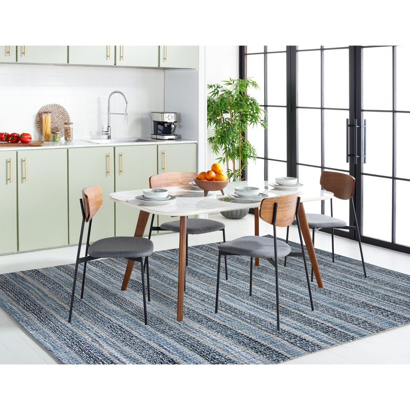 Montauk MTK418 Hand Woven Indoor Area Rug - Blue - 8'x10' - Safavieh