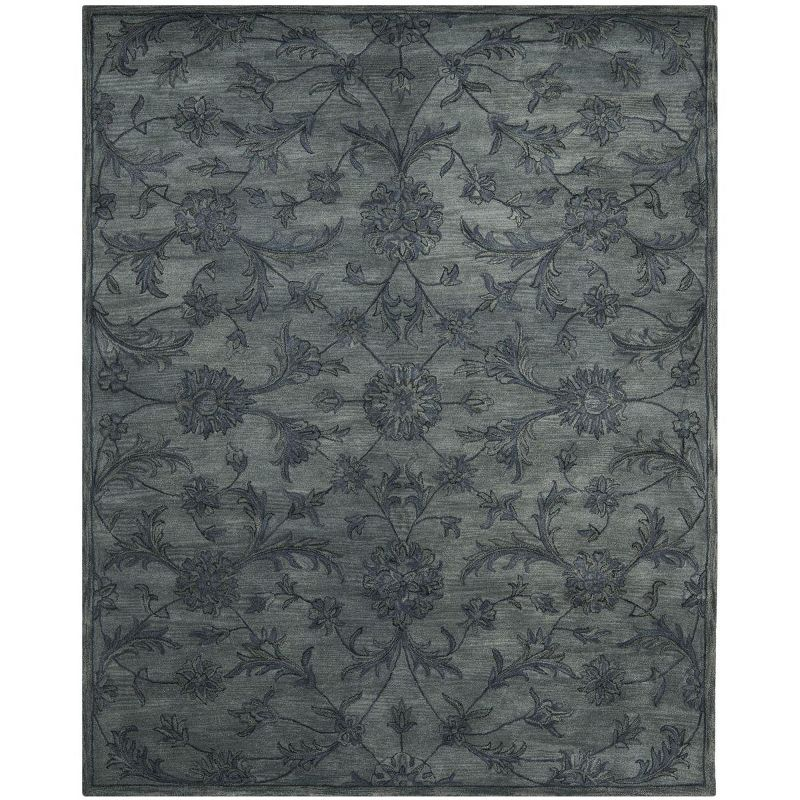 Antiquity AT824 Hand Tufted Indoor Area Rug - Grey/Multi - 7'6"x9'6" - Safavieh