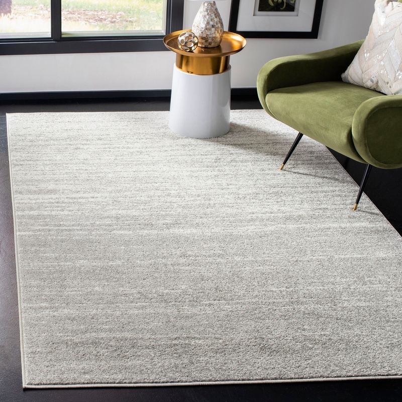 Adirondack ADR113 Machine Made Indoor Area Rug - Light Grey/Grey - 4'x6' - Safavieh