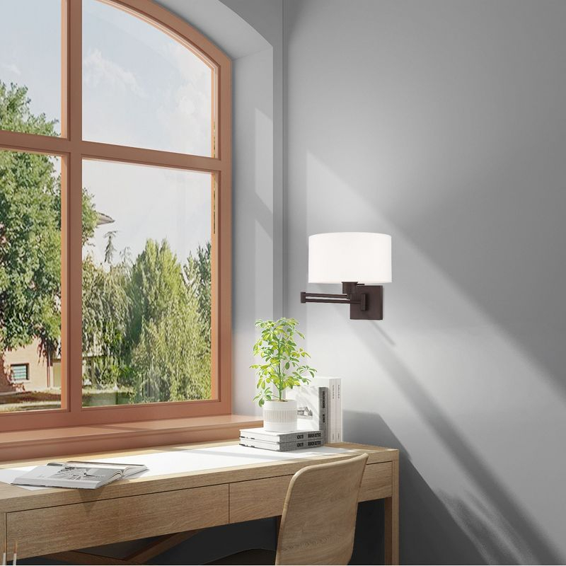 Livex Lighting 1 - Light Wall Light in  Bronze