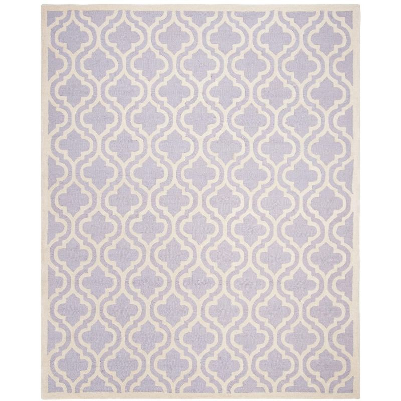 Cambridge CAM132 Tufted Indoor Area Rug - Lavander/Ivory - 9'x12' - Safavieh