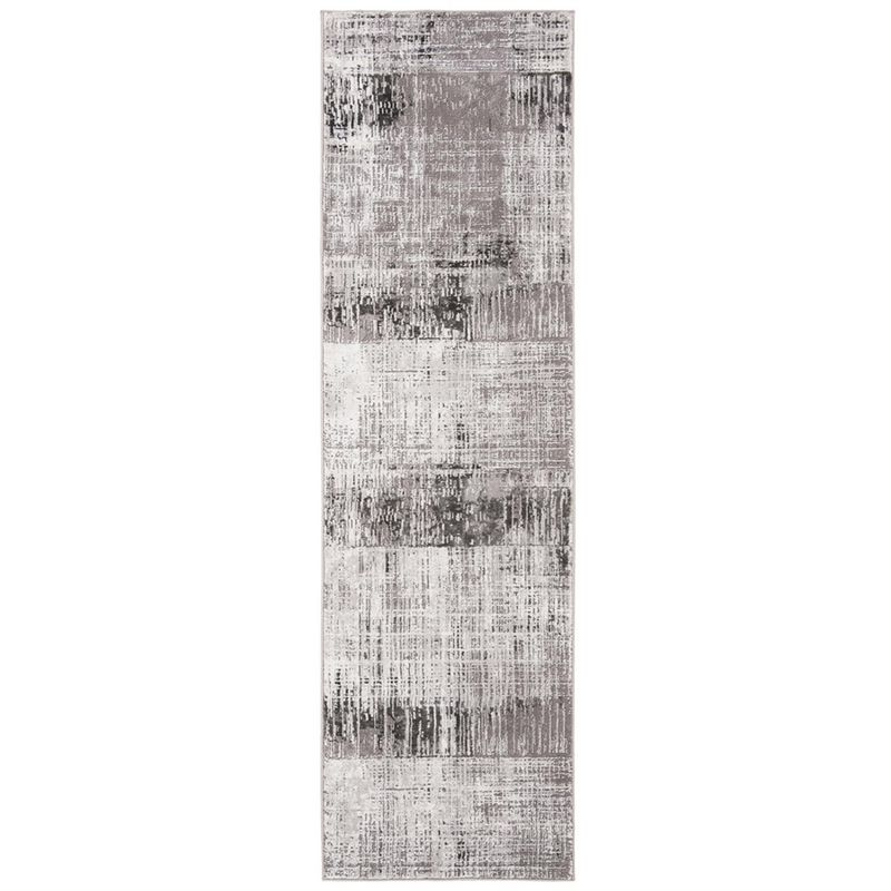 Craft CFT874 Loomed Indoor Area Rug - Grey/Dark Grey - 2'3"x4' - Safavieh