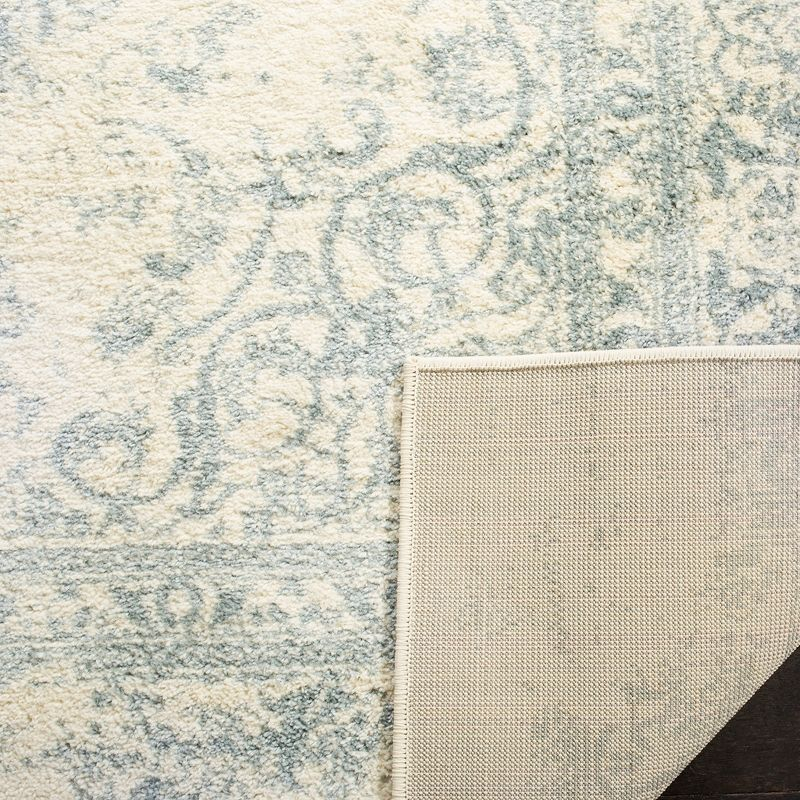 Adirondack ADR101 Power Loomed Accent Rug - Ivory/Slate - 2'6"x4' - Safavieh.