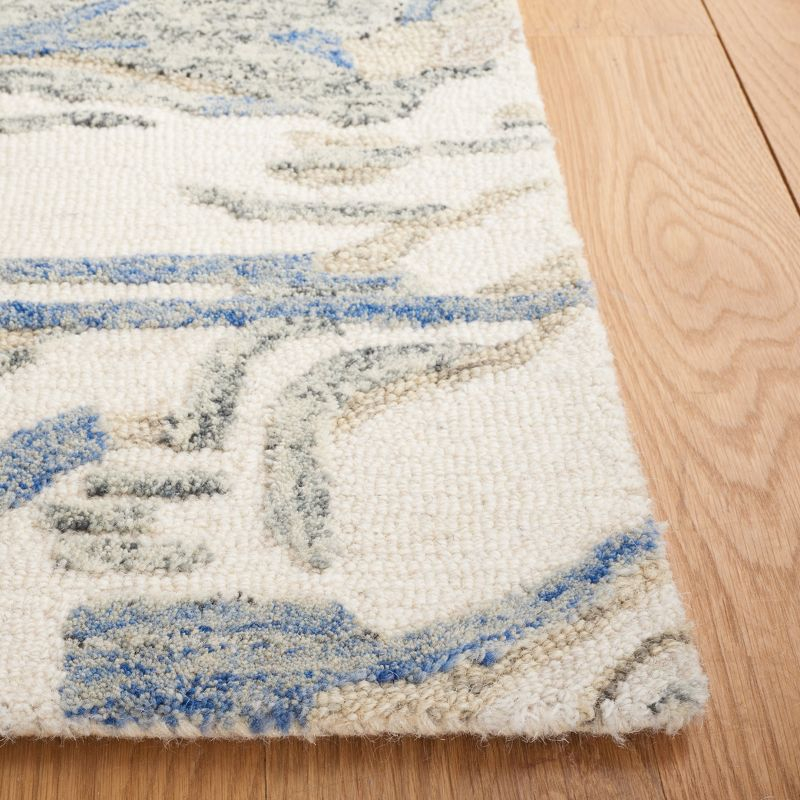 Metro MET902 Hand Tufted Indoor Area Rug - Ivory/Natural - 4'x6' - Safavieh