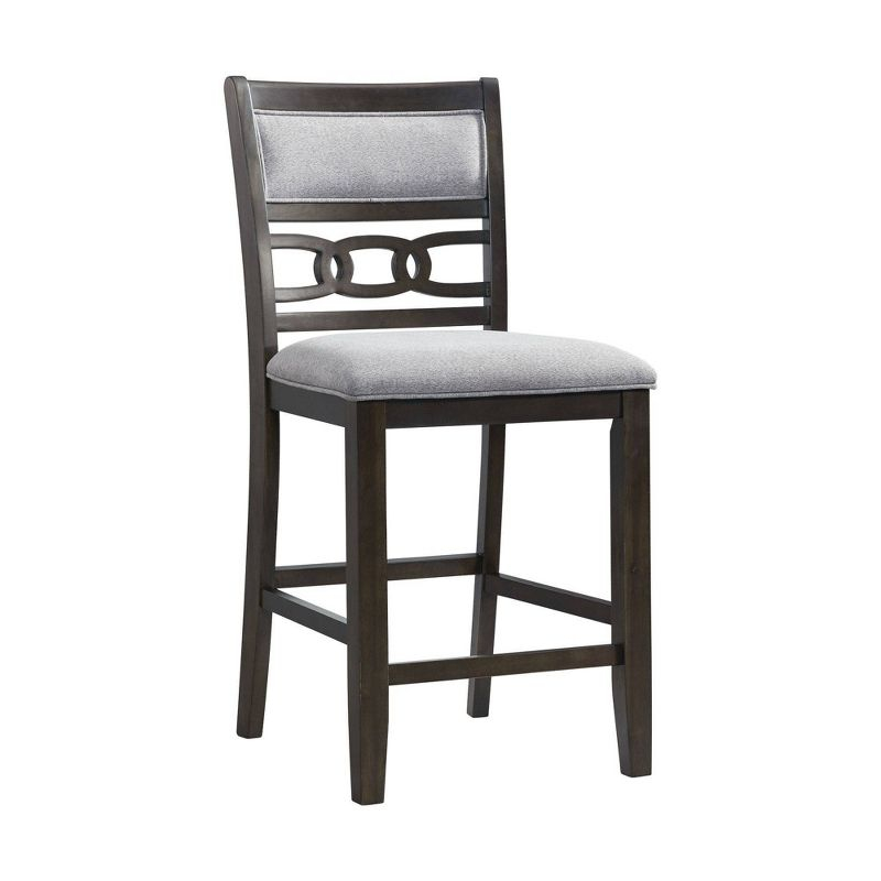 Set of 2 Taylor Counter Height Barstools Walnut - Picket House Furnishings: Upholstered, Armless