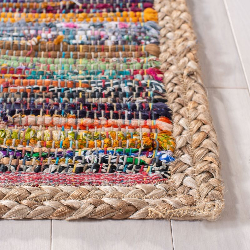 Montauk MTK960 Hand Woven Area Rug - Multi/Natural - 3'x5' - Safavieh.