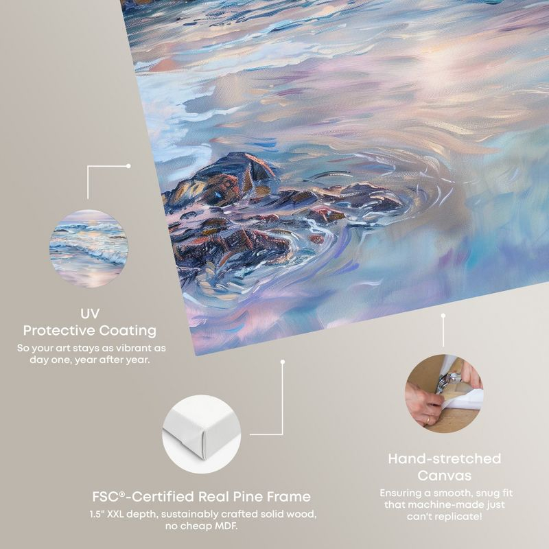 Art Remedy Dreamy Shoreline Sailing Wall Art, 16" x 20", Gallery Wrapped