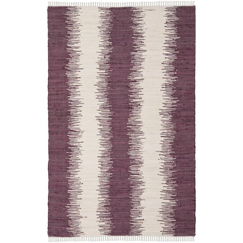 Montauk MTK751 Hand Woven Indoor Area Rug - Purple - 6'x9' - Safavieh