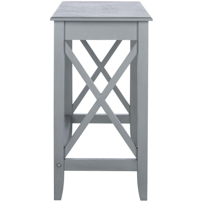 Kaytee Desk - DSK5713 - Distressed Grey - Safavieh
