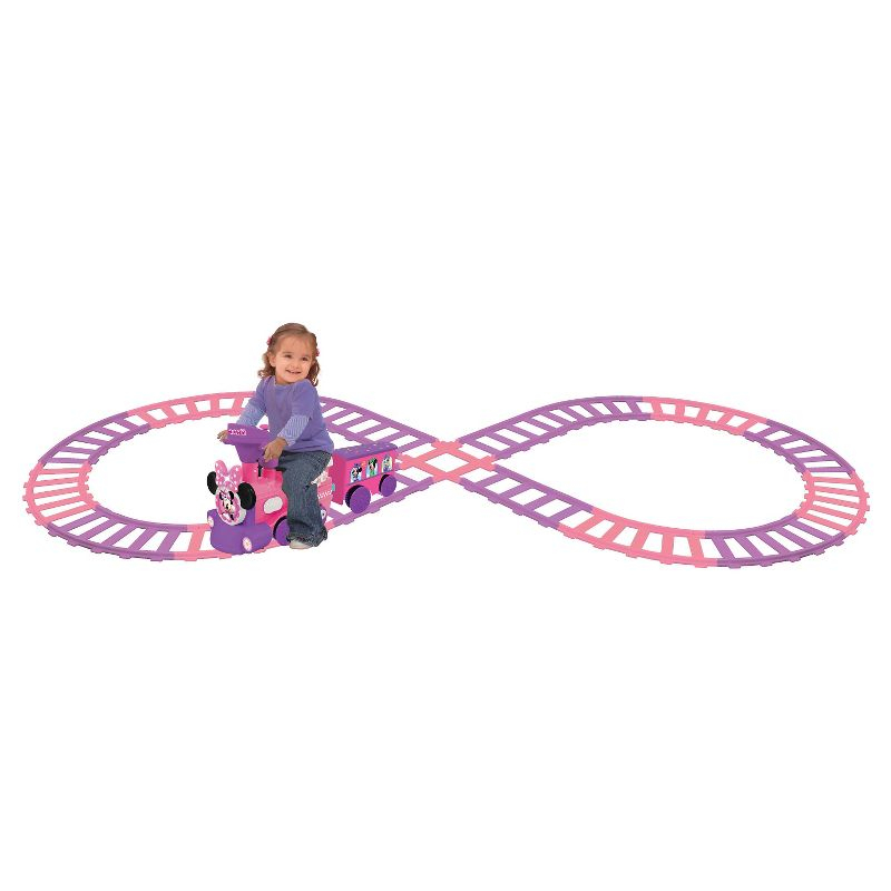 Kiddieland Disney Minnie Mouse Ride-On Motorized Train With Track