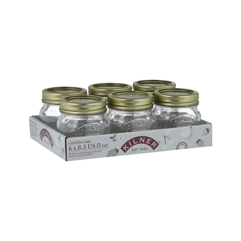 Kilner Kilner Regular Mouth Canning Jar 8.5 Oz (Set of 6)