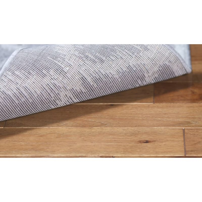 Adirondack ADR120 Power Loomed Runner Rug - Silver/Ivory - 2'6"x6' - Safavieh.
