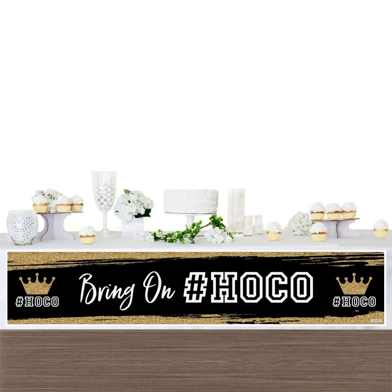 Big Dot of Happiness Hoco Dance - Homecoming Decorations Party Banner