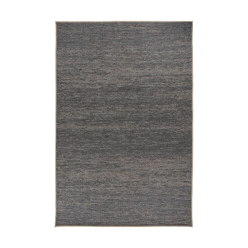 World Rug Gallery Contemporary Abstract Indoor/Outdoor Area Rug - Gray 5' x 7'