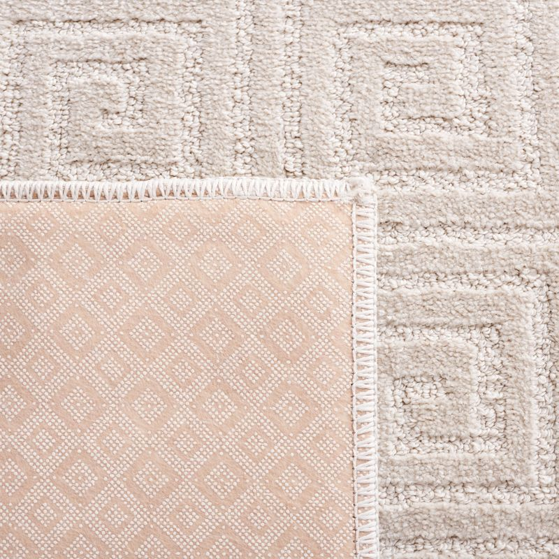 Pattern and Solid PNS412 Power Loomed Area Rug - Ivory - 9'x13' - Safavieh.