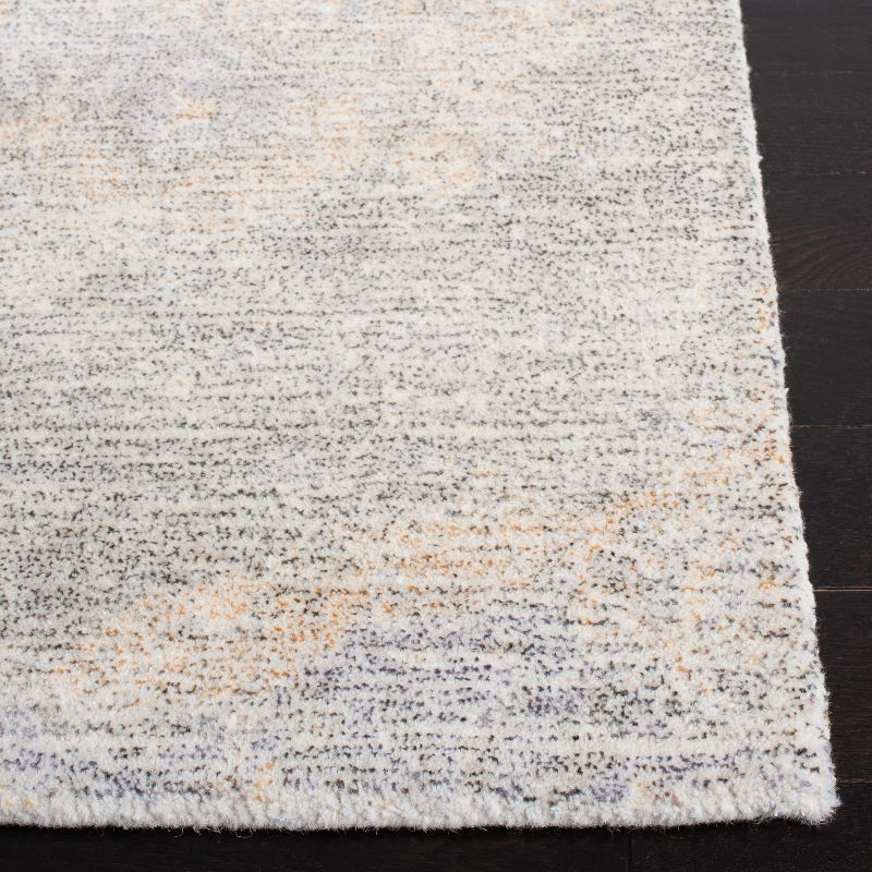 Restoration Vintage RVT111 Hand Tufted Indoor Area Rug - 6'x6' - Gold/Ivory - Safavieh