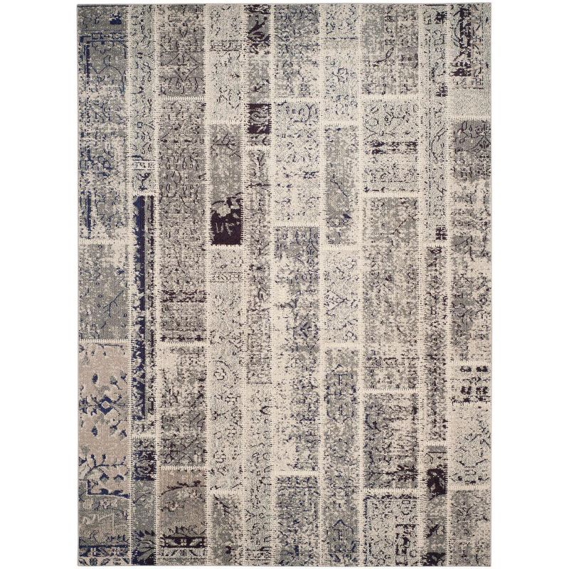 Monaco MNC216 Power Loomed Indoor Area Rug - Grey/Multi - 8'x11' - Safavieh