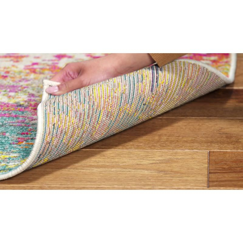 Madison MAD429 Power Loomed Area Rug - Ivory/Multi - 8'x10' - Safavieh.