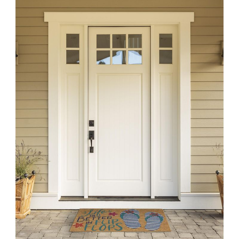 Design Imports  Flip Flop Life Doormat