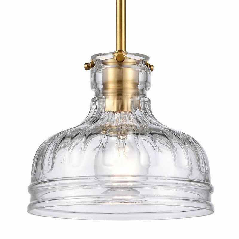 Elk Home Orinoco 1 - Light Pendant in  Satin Brass