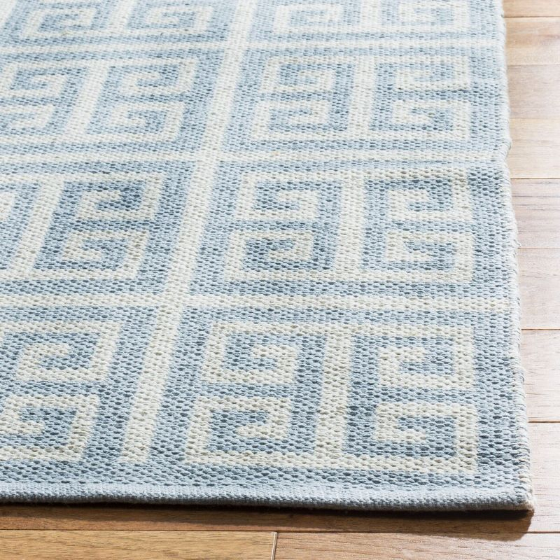 Montauk MTK724 Hand Woven Indoor Runner Rug - Light Blue/Ivory - 2'3"x7' - Safavieh.