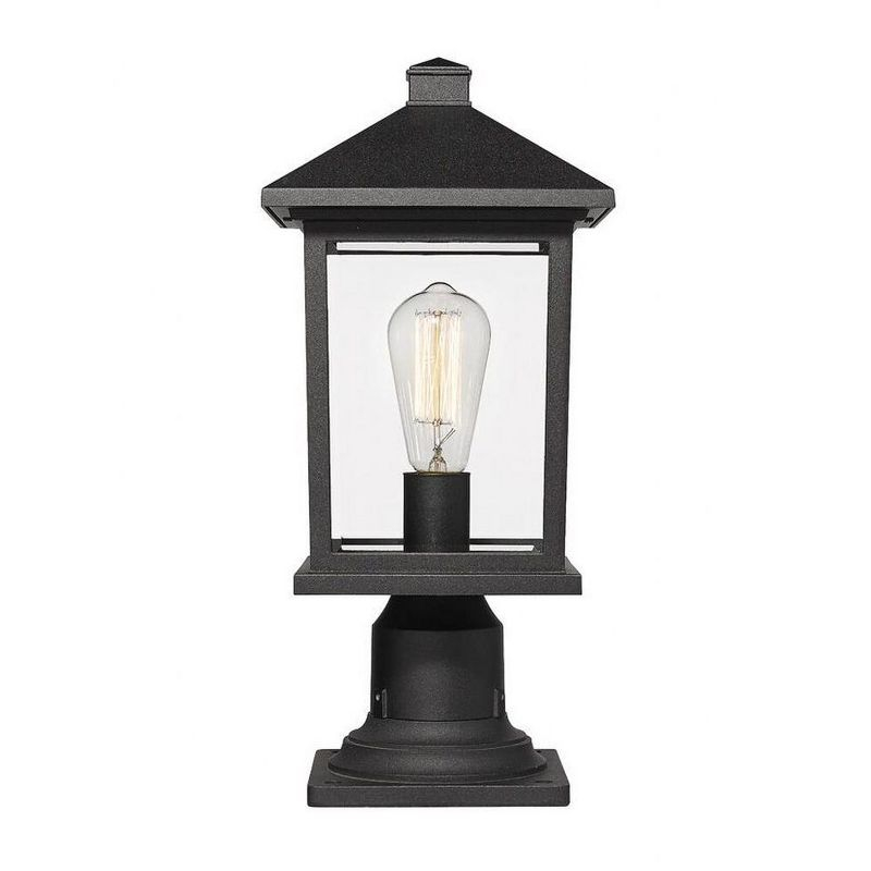 Z-Lite Portland 1 - Light Lantern in  Oil Rubbed Bronze