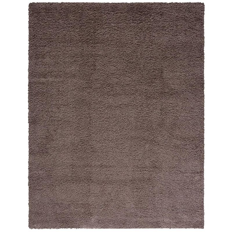 Santa Monica Shag SGN725 Power Loomed Indoor Area Rug - Taupe - 8'9"x11'9" - Safavieh.