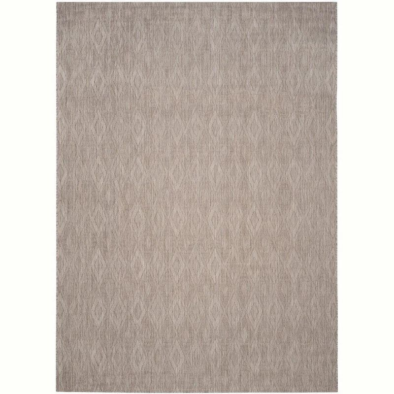 Courtyard CY8522 Power Loomed Indoor and Outdoor Area Rug - Beige/Beige - 8'x11' - Safavieh