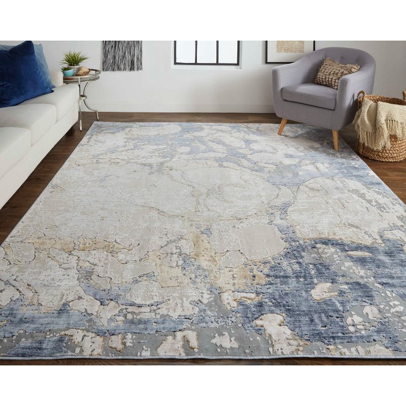 Laina Transitional Abstract Area Rug