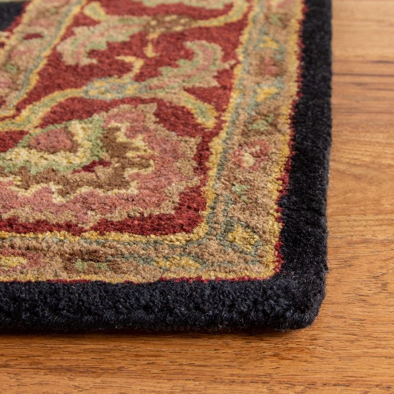 Classic CL359 Hand Tufted Area Rug - Navy/Red - 8'3"x11' - Safavieh.