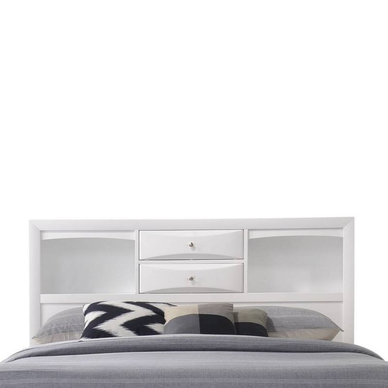 Acme Furniture 86" Full Ireland Bed White