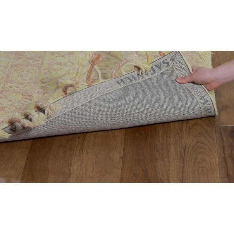 Aspen APN225 Hand Tufted Area Rug - Ivory/Blush - 2'3"x5' - Safavieh..