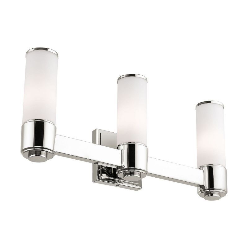 Livex Lighting Weston 3 - Light Vanity in  Polished Nickel